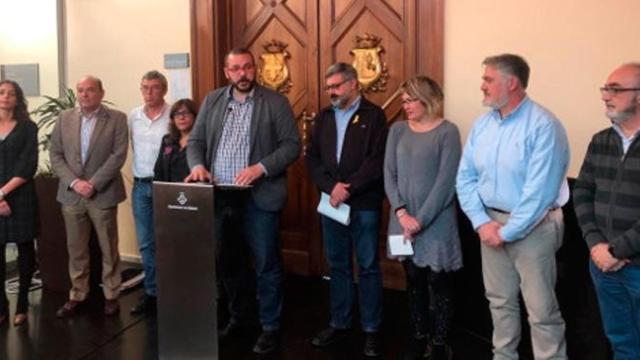 Junta de portavoces extraordinaria de Mataró para denunciar una agresión sexual en la ciudad / AJUNTAMENT DE MATARÓ