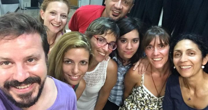 Uno de los grupos del curso Hablar en público de Performart
