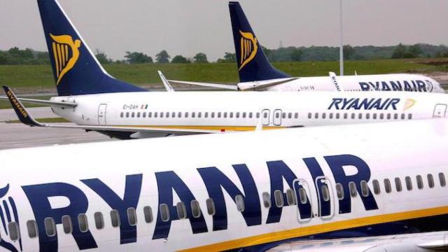 Imagen de archivo de aviones de Ryanair / EFE