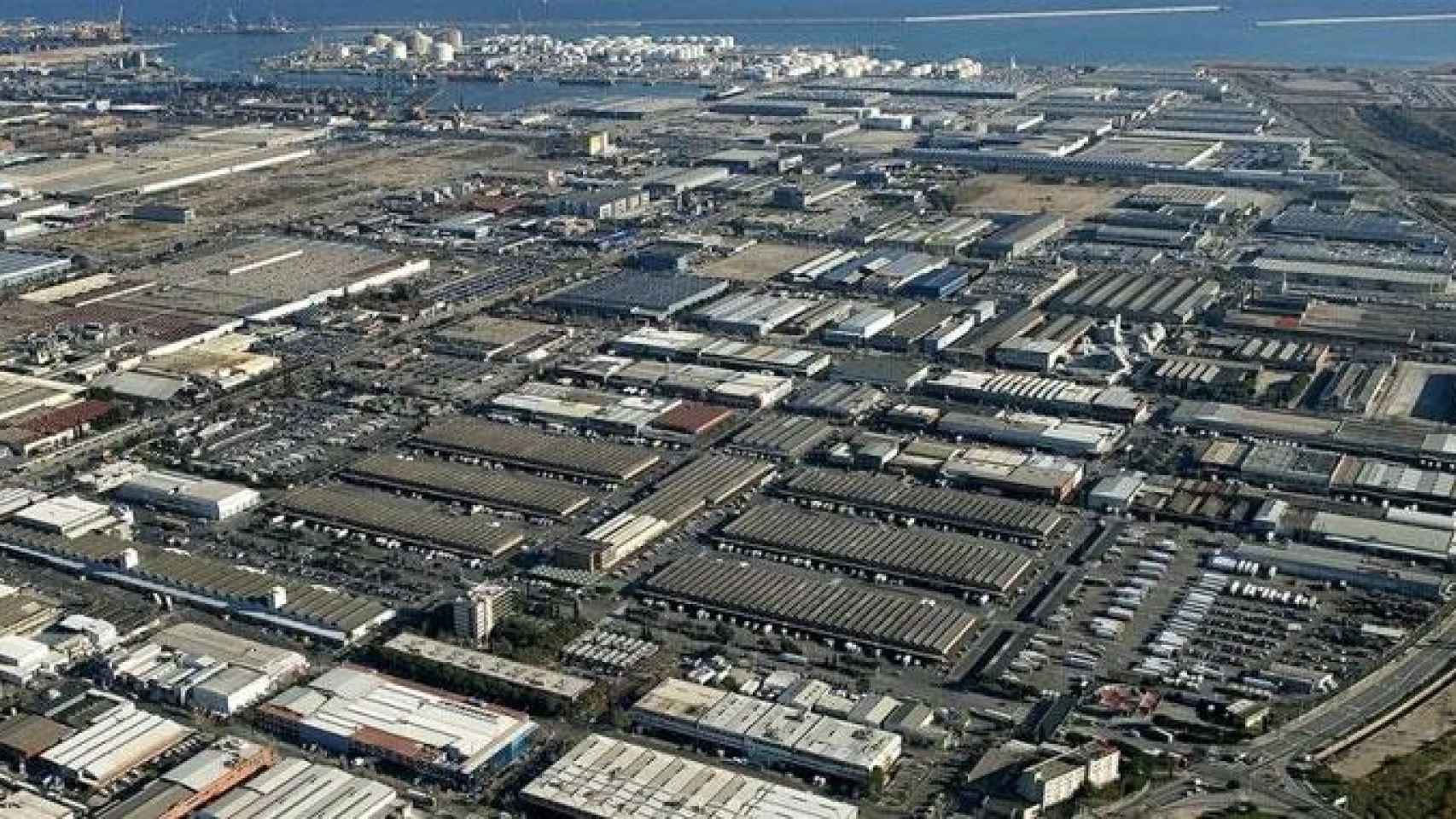 Una zona industrial del Barcelonès / MERCABARNA