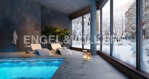 La piscina de The White Angel, la promoción más lujosa de Andorra / ENGEL VOLKERS
