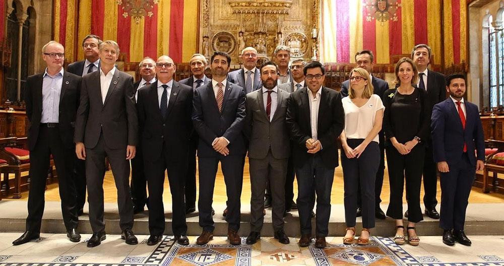 Imagen del encuentro del patronato de la fundación de la Mobile World Capital de 2018 / MWCapital