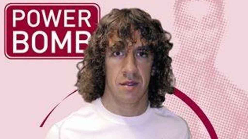 Carles Puyol, promocionando productos Powergym