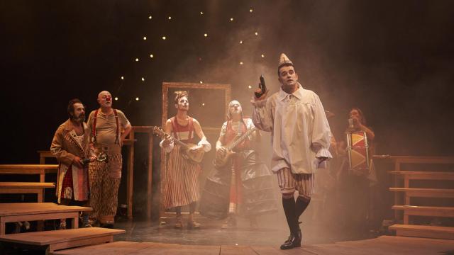 El actor Joan Arqué en 'El diablo cojuelo' / DAVID RUANO