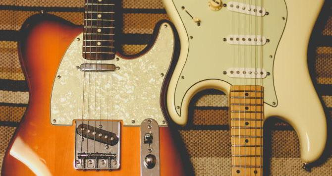 Guitarra tipo Telecaster y Stratocaster / UNSPLASH