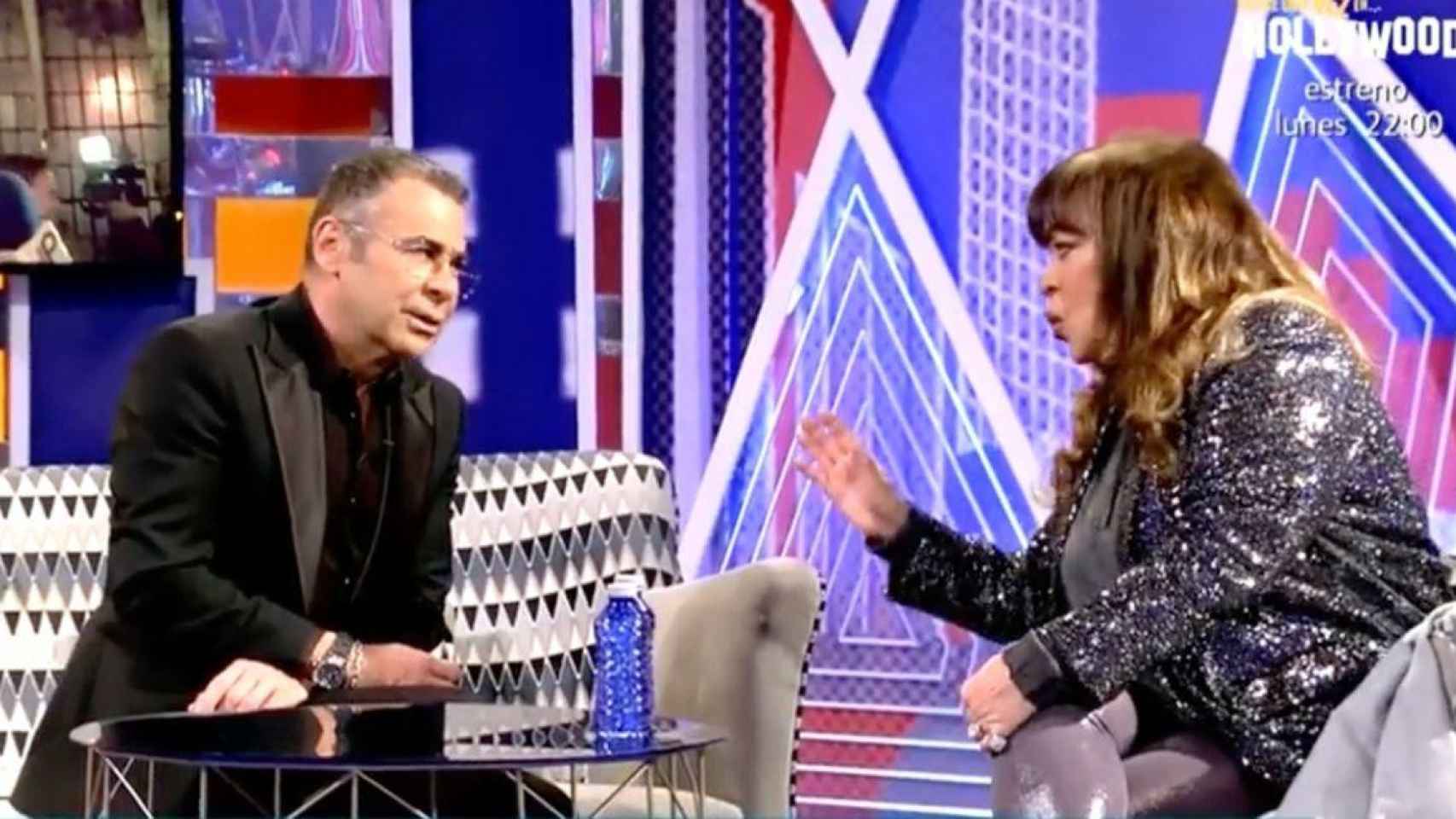 El enfrentamiento entre Jorge Javier y Massiel / MEDIASET