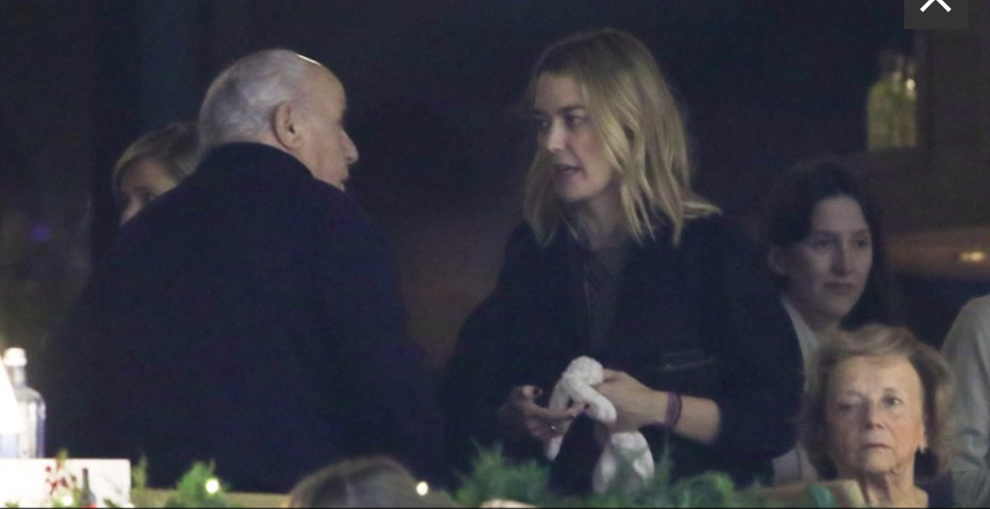 Marta Ortega junto a su padre Amancio Ortega