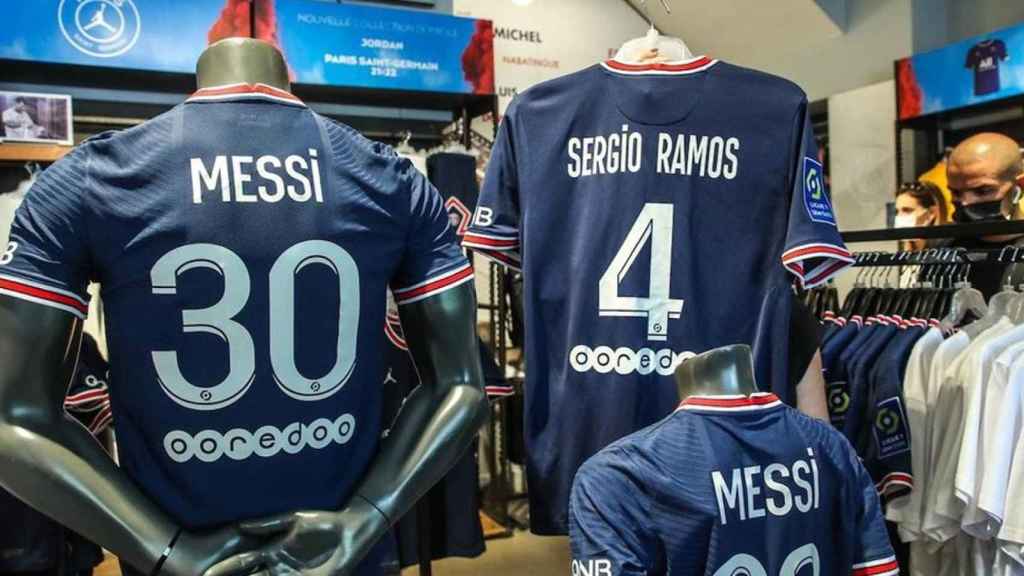 Imagen oficial de la tienda del PSG / EFE