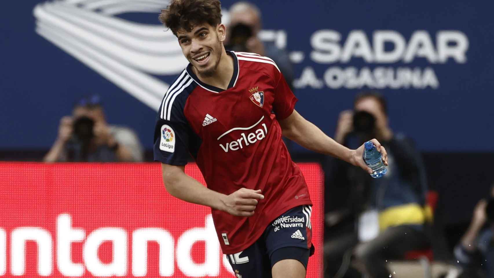 Abde Ezzalzouli, durante un partido con Osasuna en El Sadar / EFE