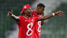 David Alaba celebra un título del Bayern de Múnich / EFE