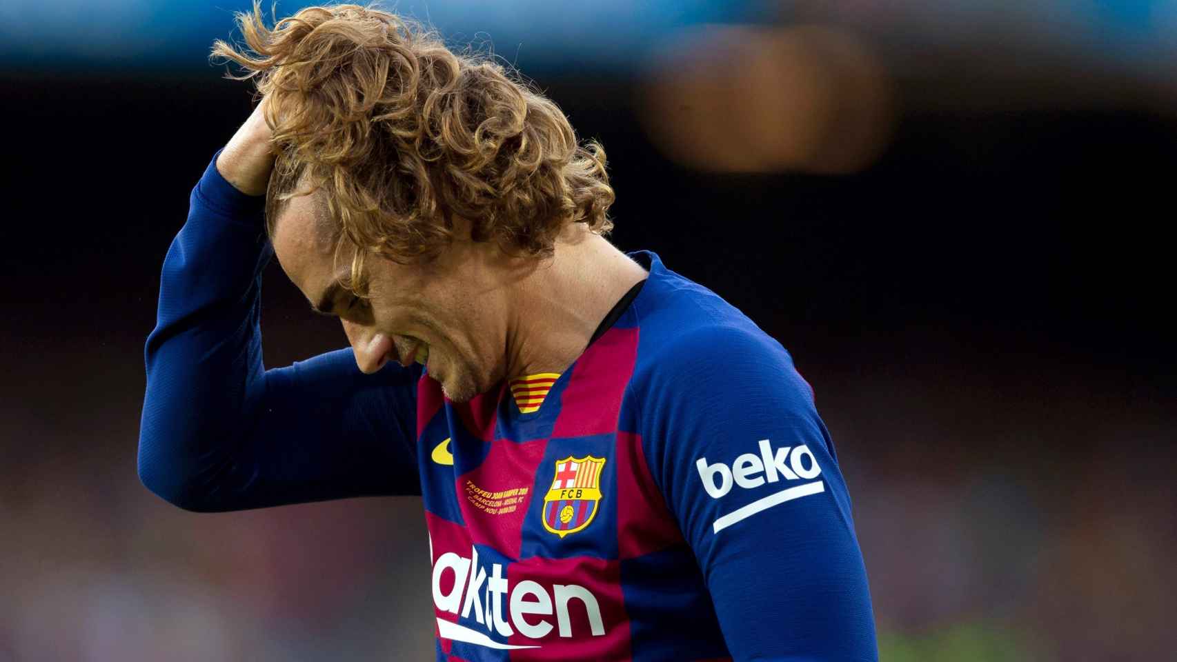 Griezmann, en un partido con el Barça | EFE