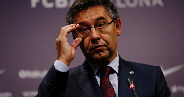 Josep María Bartomeu, en un acto del Barça | EFE