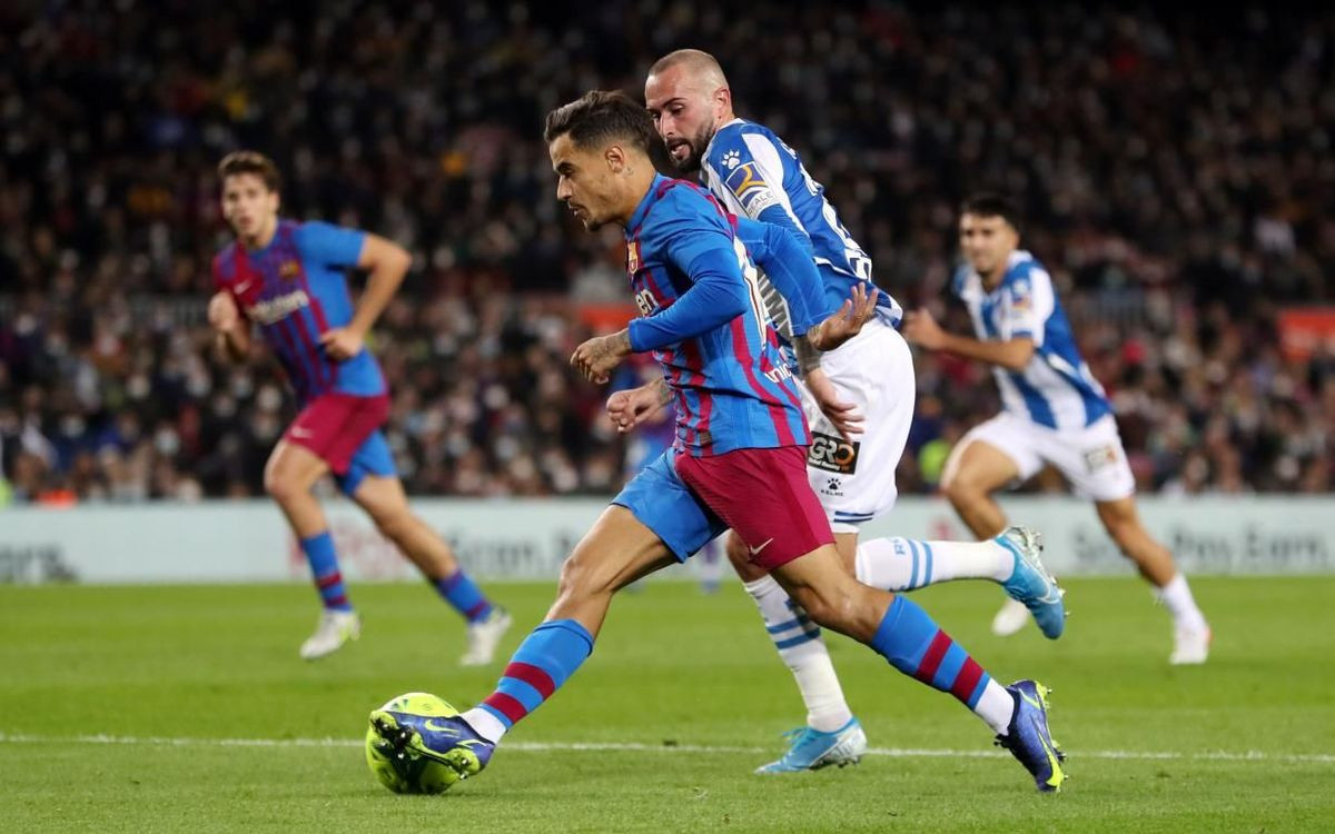 Coutinho en el Barça Espanyol / FCB