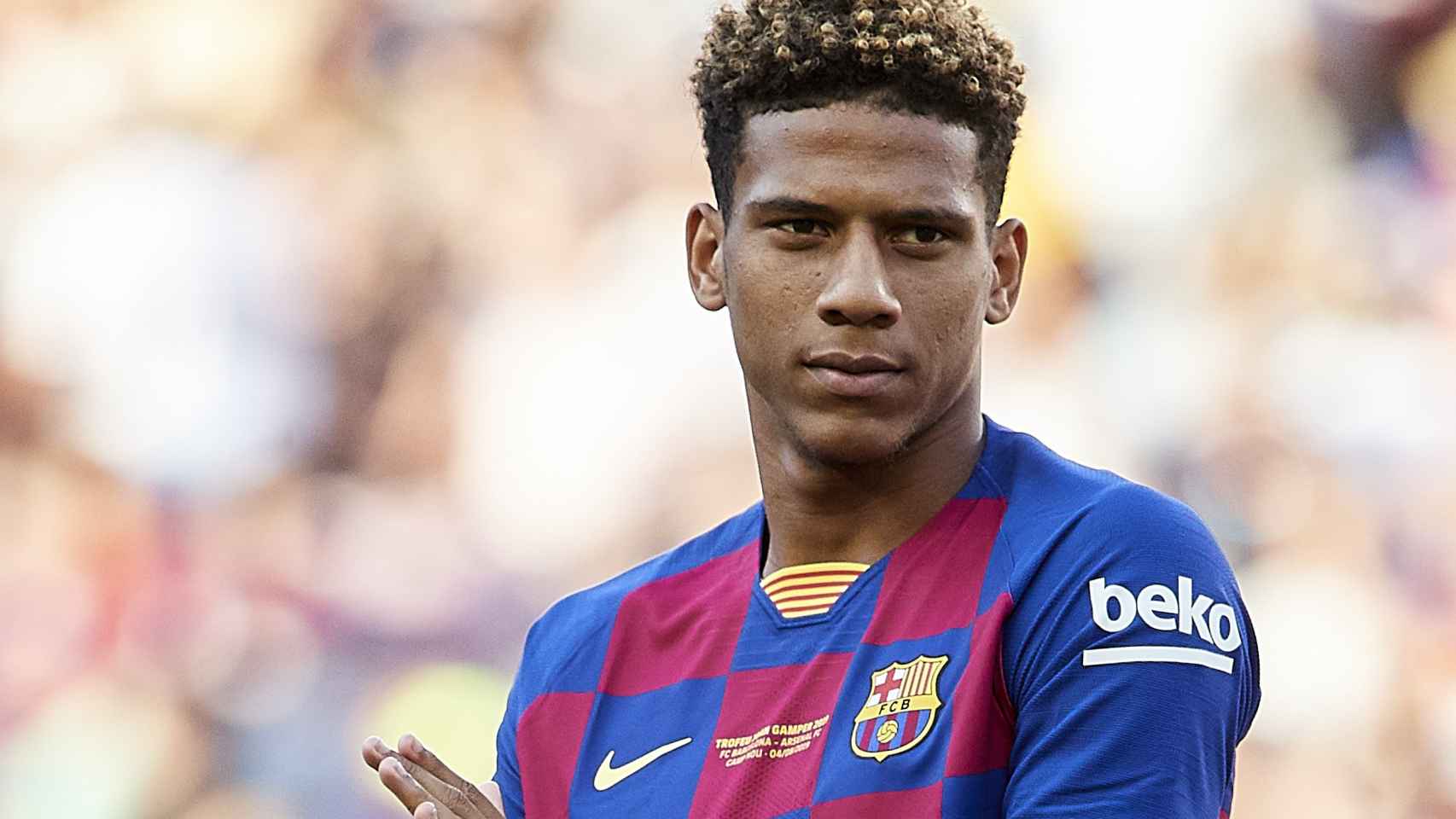 Todibo, en un partido con el Barça | EFE