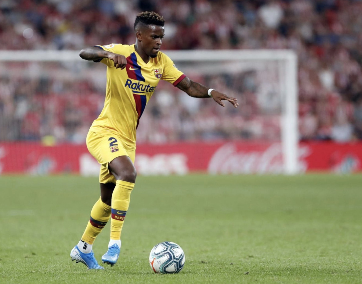 Una foto de Nélson Semedo durante el partido ante el Athletic Club / FCB