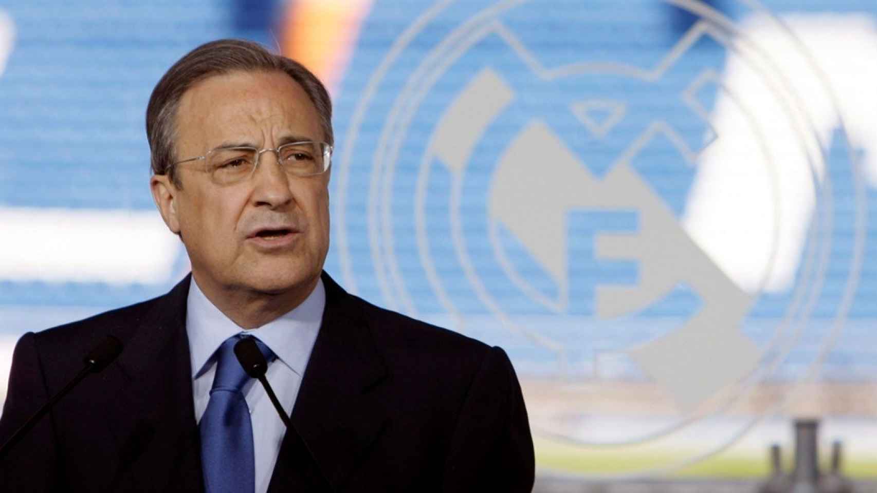 Florentino Pérez en un acto del Real Madrid / EFE