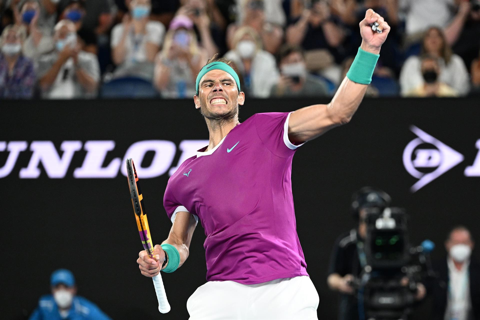 Rafa Nadal en el Open de Australia / EFE