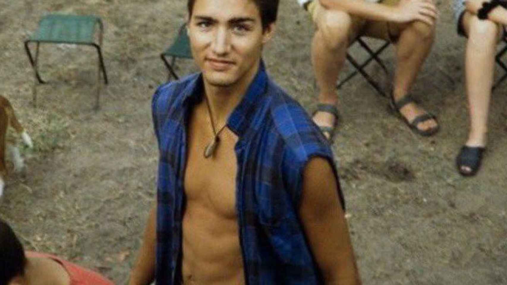 Justin Trudeau, presidente de Canadá, de joven / Instagram