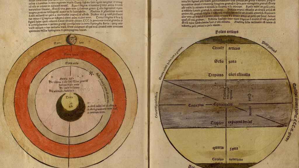 'Tractatus de Ymagine Mundi' (1480) del Cardenal Petrus de Alliaco / BIBLIOTECA COLOMBINA