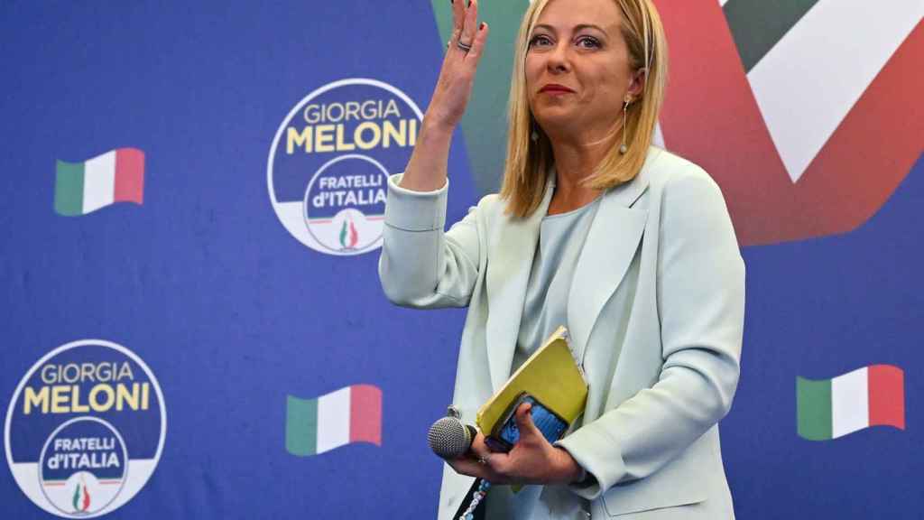 Giorgia Meloni presidirá el Gobierno italiano en coalición con Berlusconi y Salvini / EFE