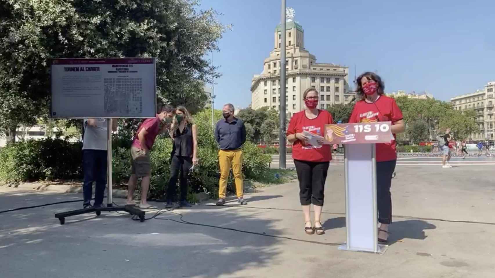 La ANC convoca una marcha desde Francia