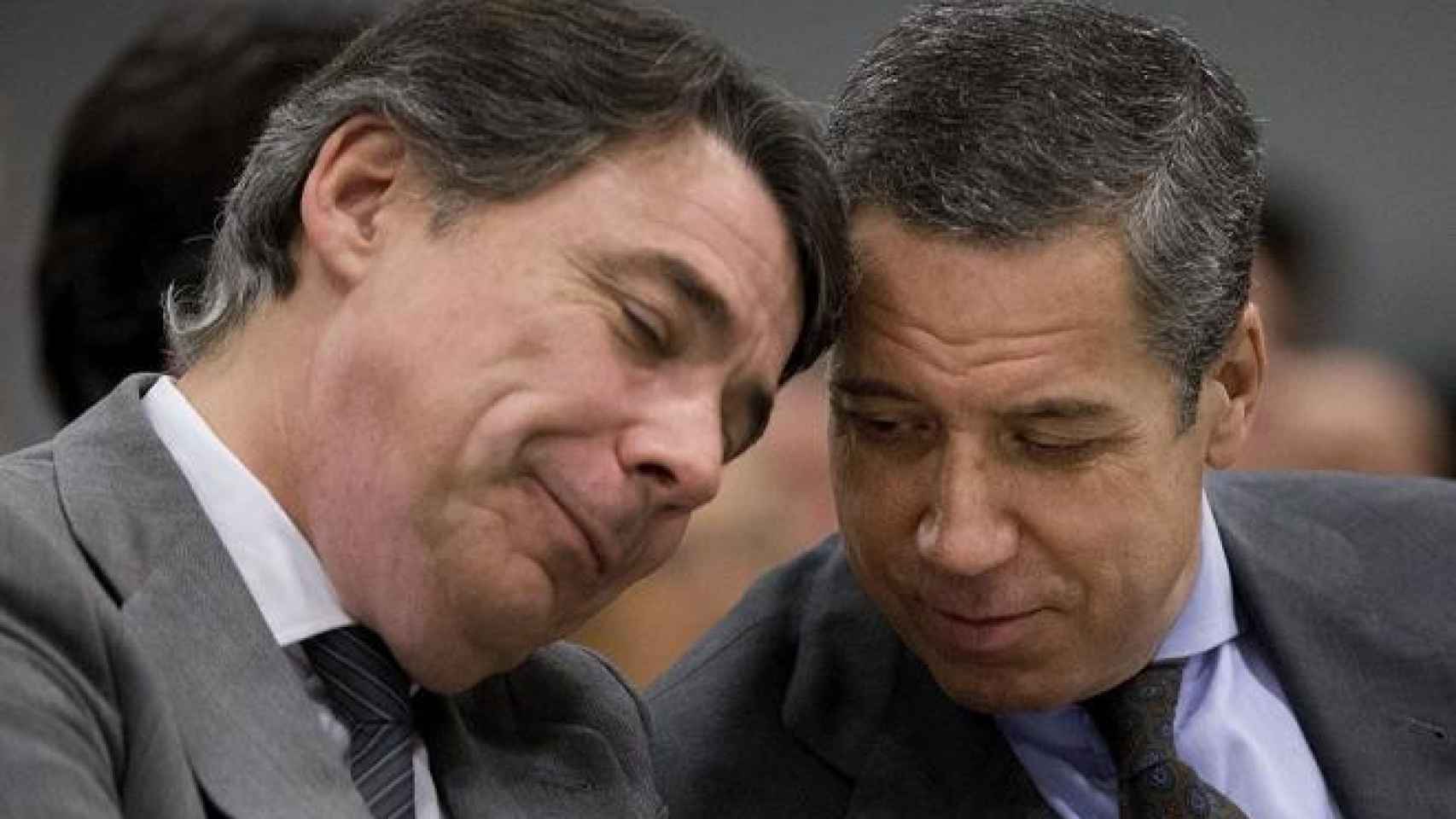 Ignacio González y Eduardo Zaplana en una imagen de archivo / EFE