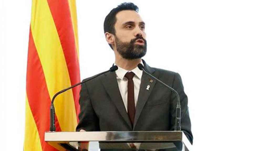 El presidente del Parlament, Roger Torrent , ha convocado un pleno que no tomará ninguna decisión/ CG