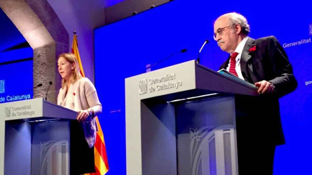 El consejero de Economía y Conocimiento de la Generalitat, Andreu Mas-Colell.