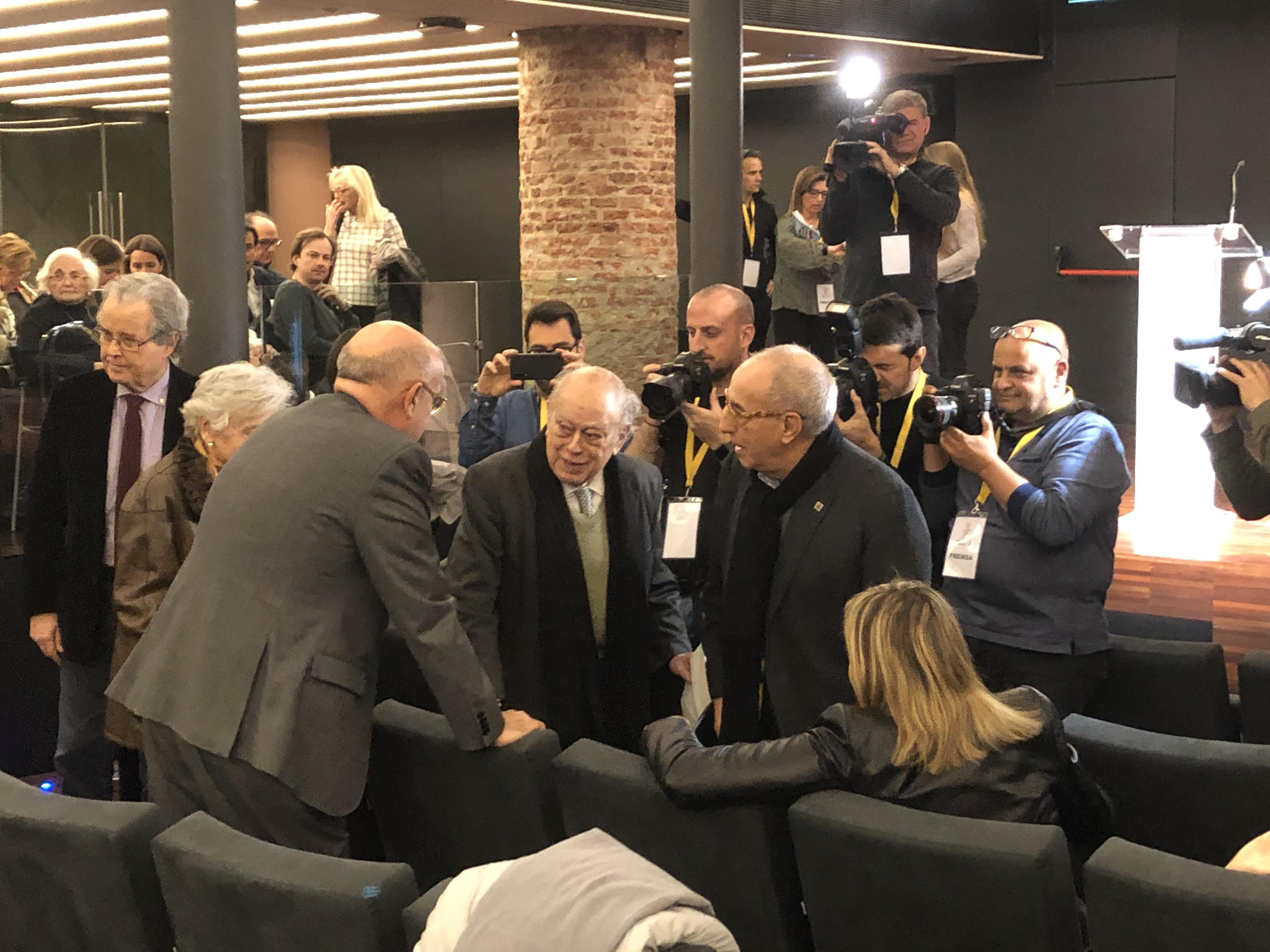 El expresidente de la Generalitat Jordi Pujol, en la presentación del libro de Artur Mas / CG