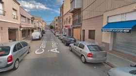 Calle de Terrassa donde ha aparecido el cadáver de un hombre / GOOGLE STREET VIEW