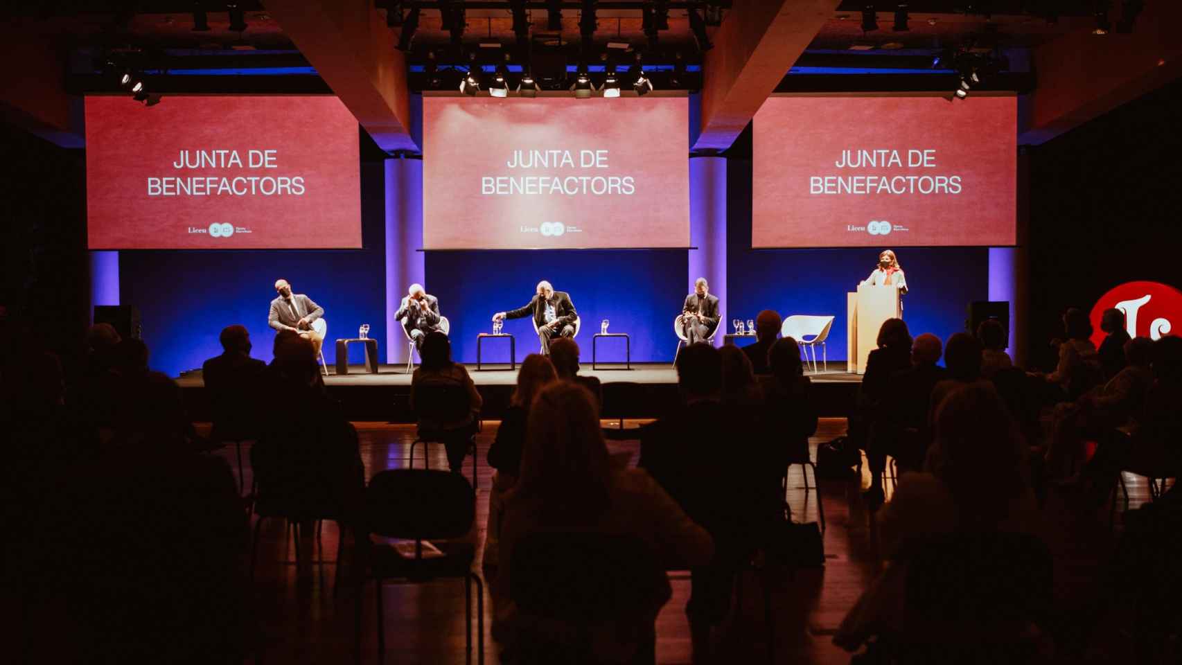 Presentación de la nueva junta de benefactores del Liceu / SERGI PANIZO - LICEU