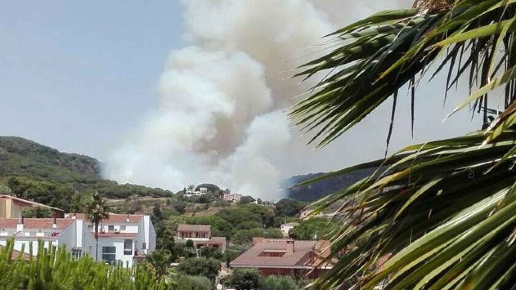 Incendio en Teià