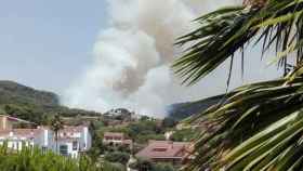 Incendio en Teià