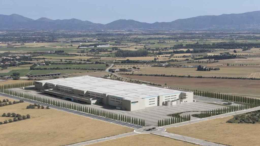 Centro logístico de Amazon en Girona / CEDIDA