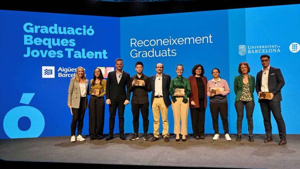 Nueva promoción de graduados del programa Becas Jóvenes Talentos de Aigües de Barcelona