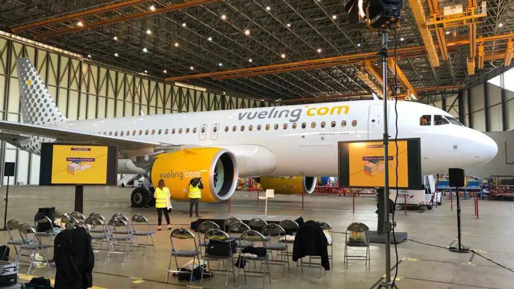 Una imagen del nuevo Airbus A320neo de Vueling / Crónica Global