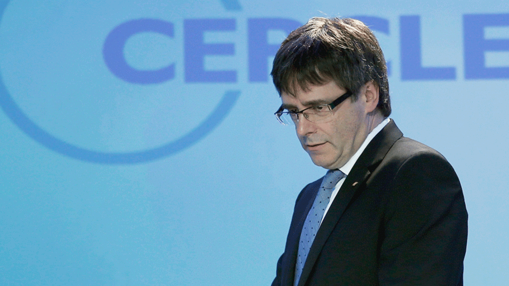 El president de la Generalitat, Carles Puigdemont, el jueves en las jornadas del Círculo de Economía.