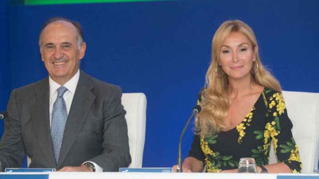 Juan Béjar y Esther Koplowitz.