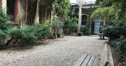 Los jardines del espacio Palo Alto, en Poblenou / CG