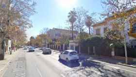 La avenida Manuel Siurot de Sevilla, donde los abuelos se olvidaron de su nieto / GOOGLE MAPS