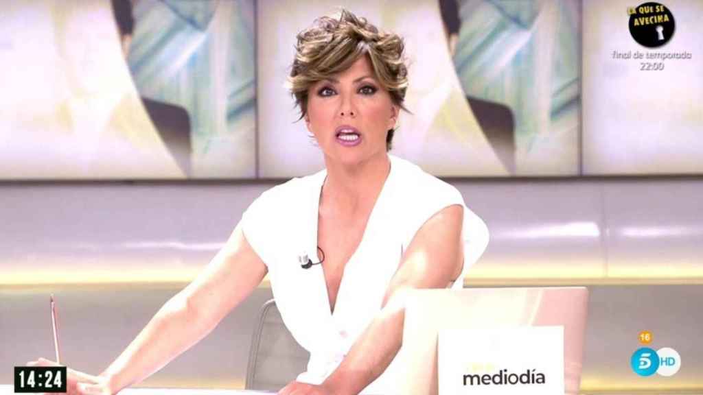 La presentadora Sonsoles Ónega MEDIASET