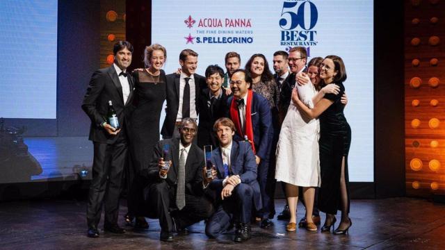 Varios de los premiados de 'Los 50 mejores restaurantes' EP