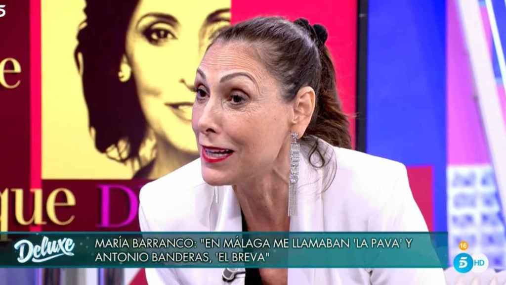 María Barranco en 'Sábado Deluxe' / MEDIASET