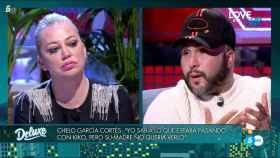 Belén Esteban y Kiko Rivera en el plató del 'Deluxe' / MEDIASET