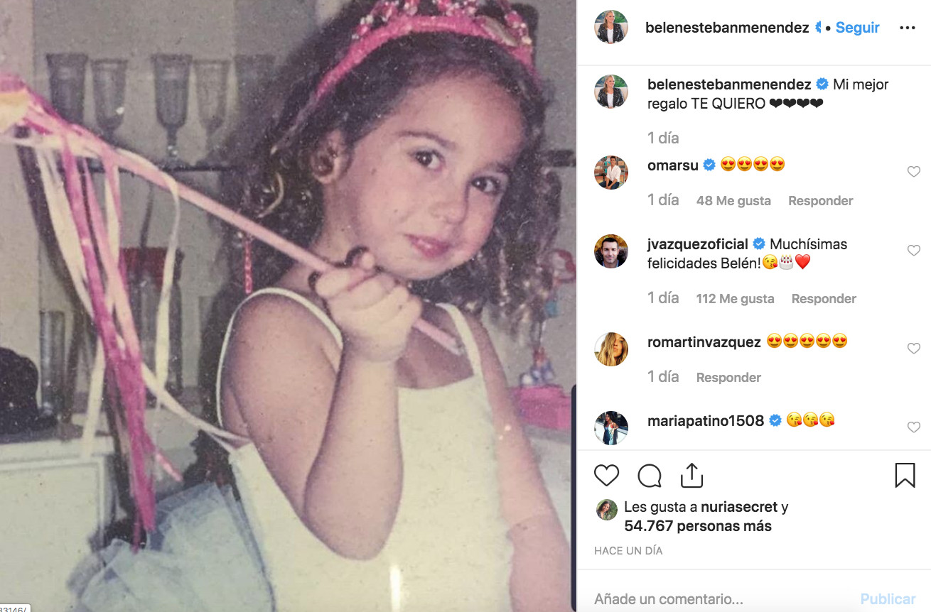 Belén Esteban publica una fotografía de Andrea Janeiro en sus redes sociales / INSTAGRAM