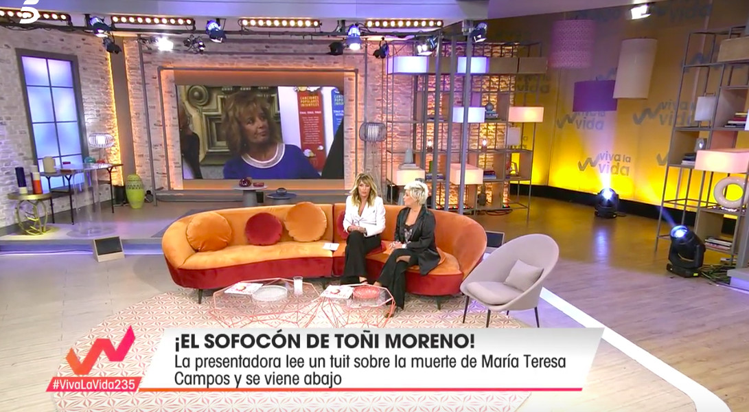 Terelu Campos habla de su madre con Emma García en 'Viva la vida' / MEDIASET