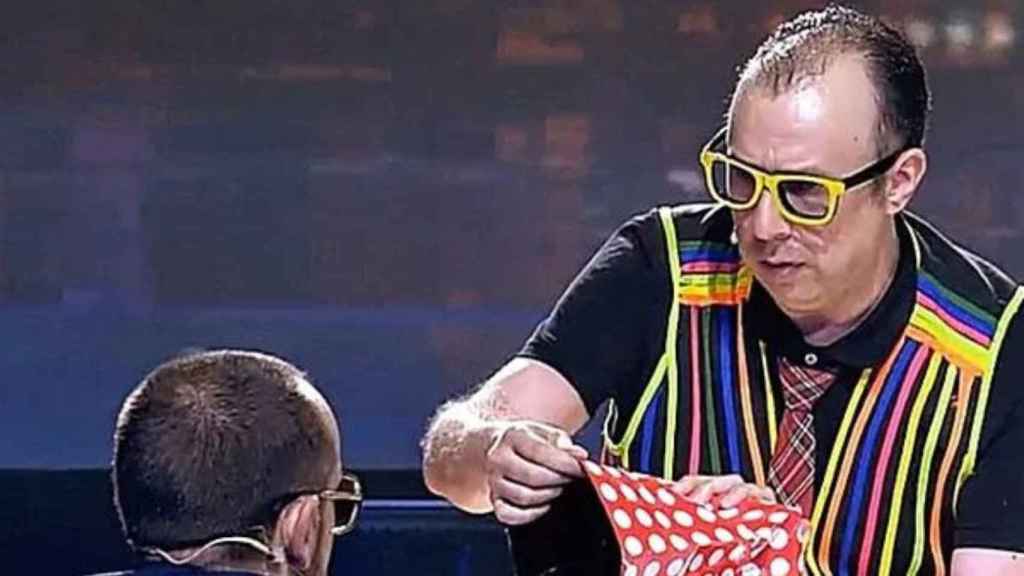 El mago Arsenio Puro en 'Got Talent' / TELECINCO