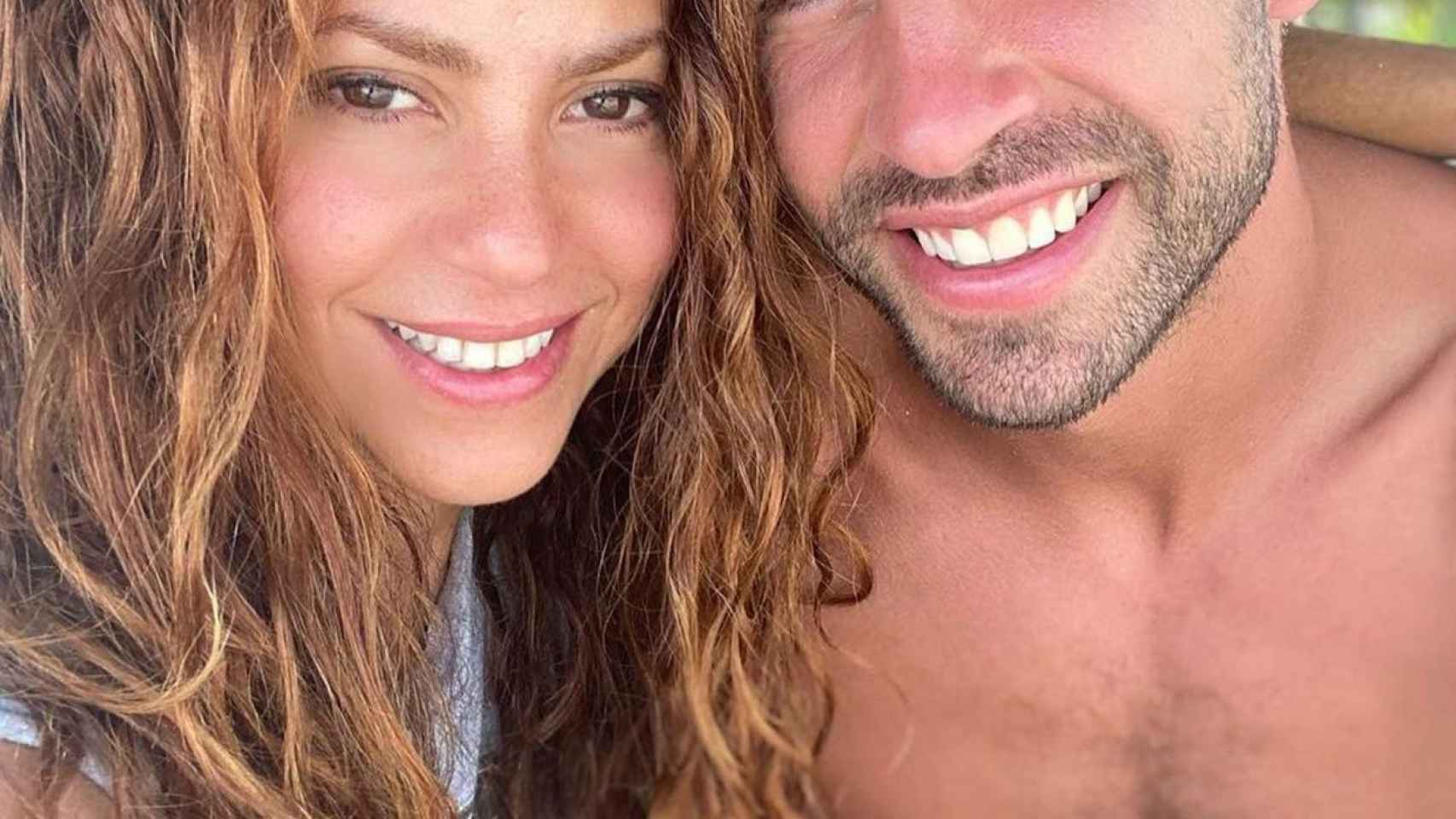 Shakira con Piqué en sus últimas vacacions