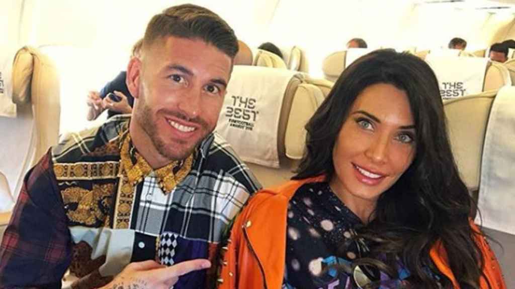 Pilar Rubio con Sergio Ramos / Instagram