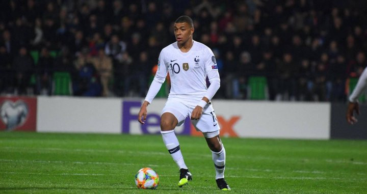 Mbappé, en un partido con Francia | EFE